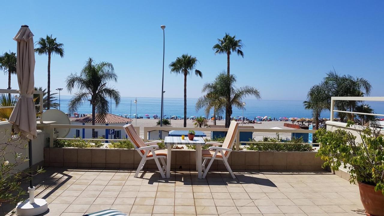 1ª Linea Playa De Burriana 1ºd Daire Nerja Dış mekan fotoğraf