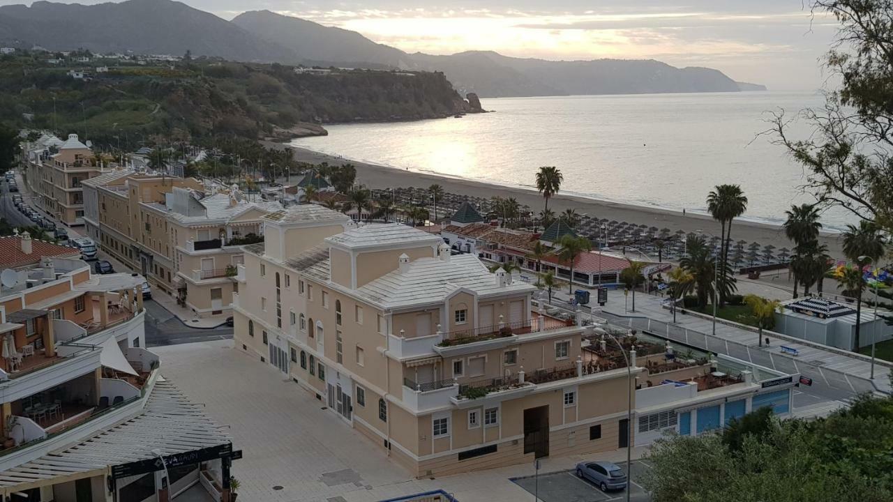 1ª Linea Playa De Burriana 1ºd Daire Nerja Dış mekan fotoğraf