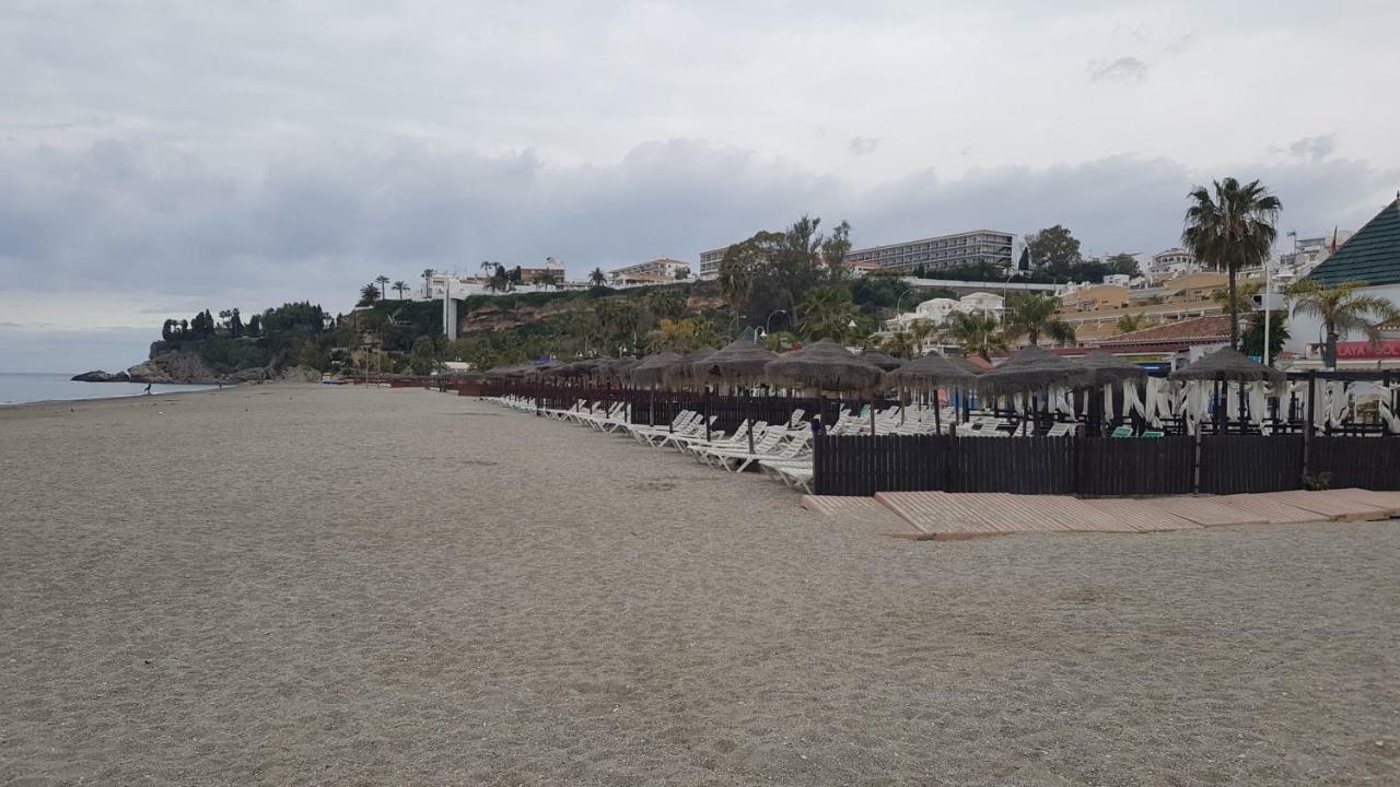 1ª Linea Playa De Burriana 1ºd Daire Nerja Dış mekan fotoğraf